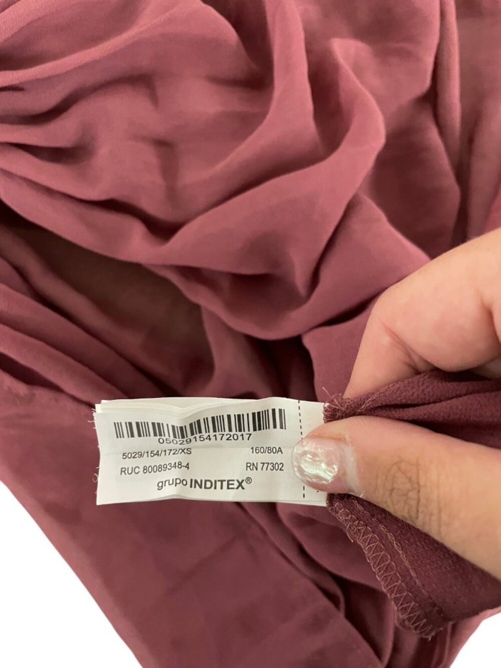 Zara Womens Midi Dress XS Pleated Combination Sleeveless Cowl Neck 5029/154 NWT - Picture 5 of 9